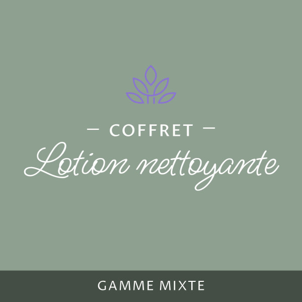 Coffret lotion nettoyante (canine/féline)