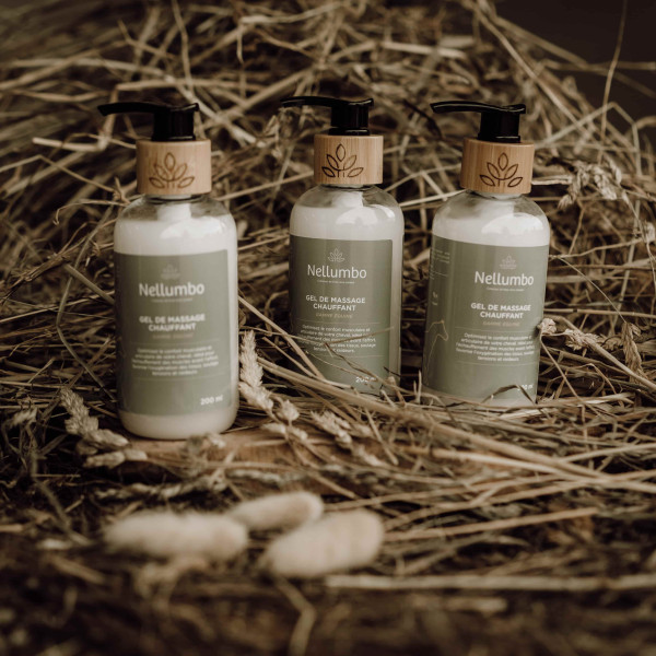 Gel de massage chauffant pour chevaux - 200 ML