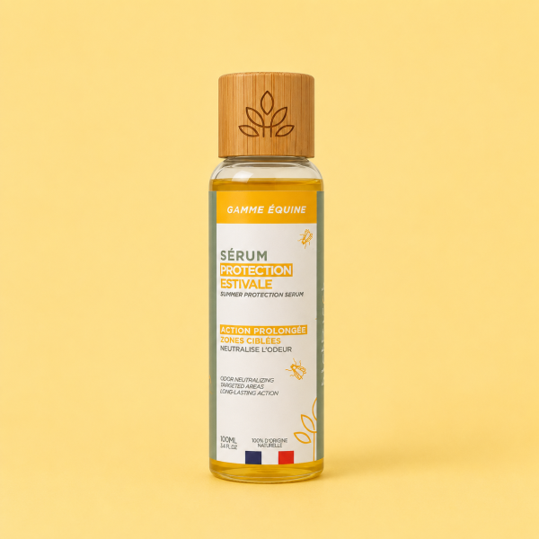 Sérum Protection Estivale Cheval – Concentré Naturel Zones Sensibles | Action Prolongée