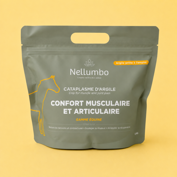 Cataplasme d'argile - confort musculaires & articulaires