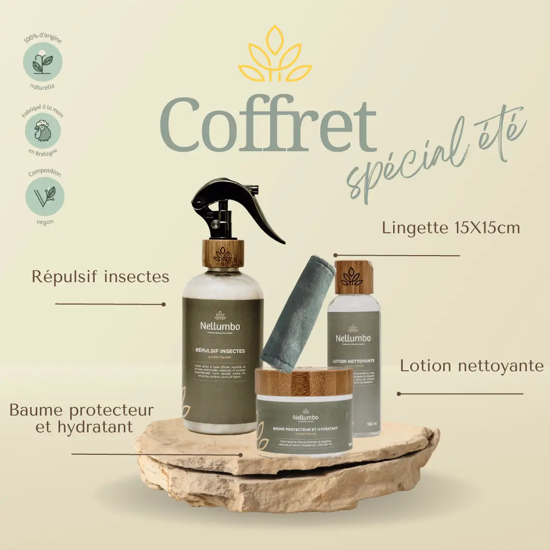 Coffret été, Nellumbo, créateur de bien être anaimal